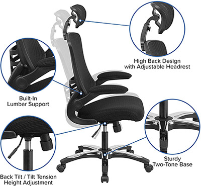 Flash-Furniture-High-Back-Office-Chair-features