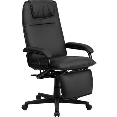 High-Back-Black-Leather-Executive-Reclining-Swivel-Office-Chair