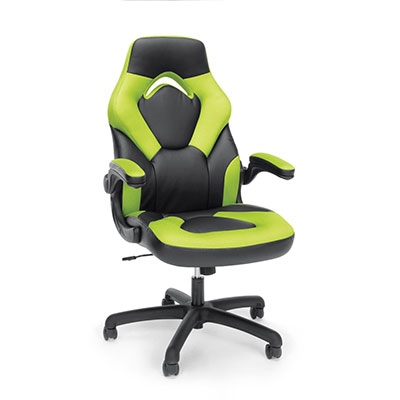 Essentials-by-OFM-ESS-3085-GRN-OFM-racing-style-leather-gaming-chair