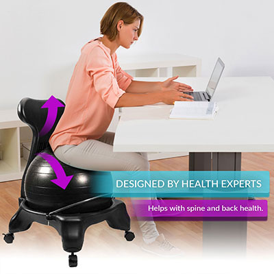 LuxFit-Ball-chair-women-at-the-office