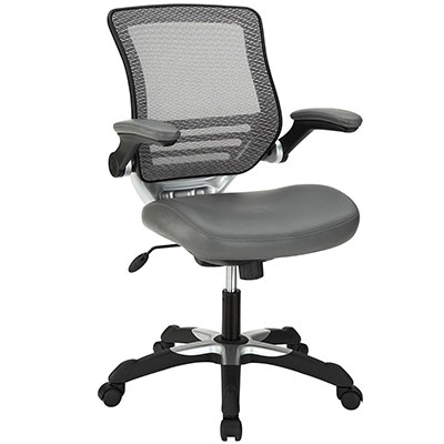 10-Modway-Edge-Mesh-Back-and-Gray-Vinyl-Seat-Office-Chair-With-Flip-Up-Arms