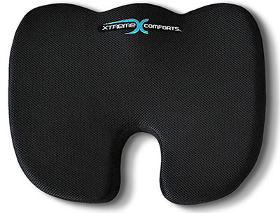 7-Xtreme-Comforts-Coccyx-Orthopedic-Memory-Foam-Seat-Cushion