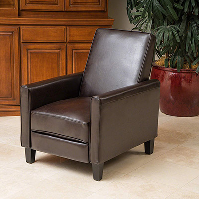 6-Great-Deal-Furniture-Lucas-Brown-Leather-Modern-Sleek-Recliner-Club-Chair