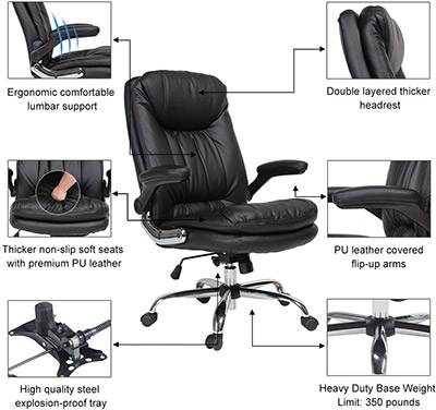 YAMASORO-Executive-Office-Chair-features