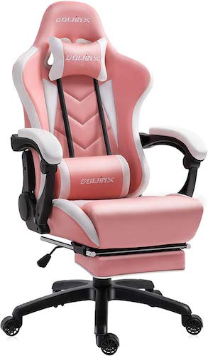 3-Dowinx Gaming Chair Ergonomic Racing Style Recliner with Massage Lumbar Support