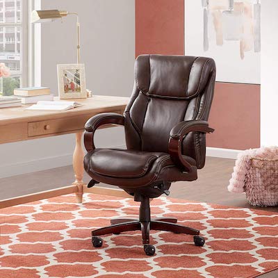 5-La-Z-Boy Bellamy Executive Bonded Leather Office Chair