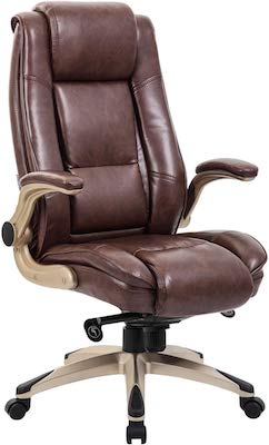 8-KADIRYA High Back Bonded Leather Executive Office Chair