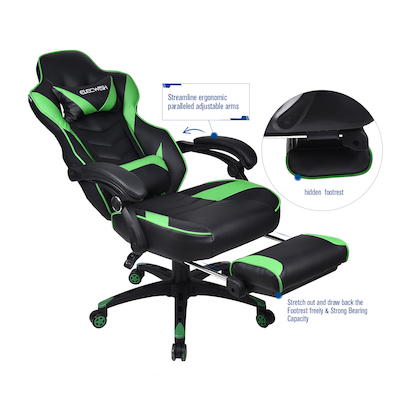 gaming chair multiple adjustments