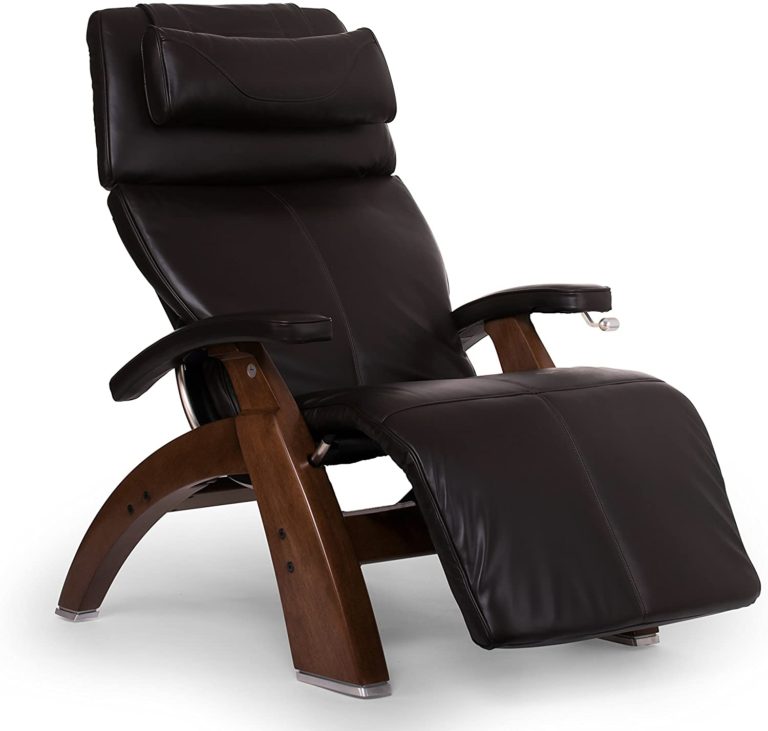 5 Human Touch Perfect Chair 22PC 42022 Premium Full Grain Leather Hand Crafted Zero Gravity Walnut Manual Recliner Espresso 768x731 
