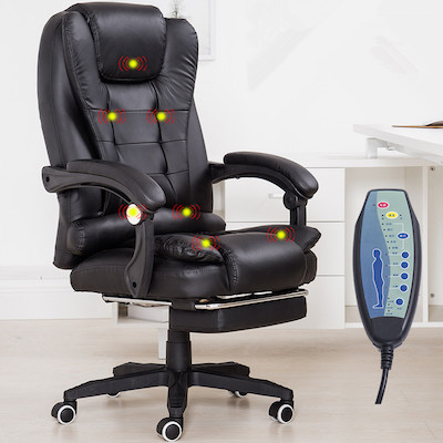 Massage-Office-Chairs-With-Footrest